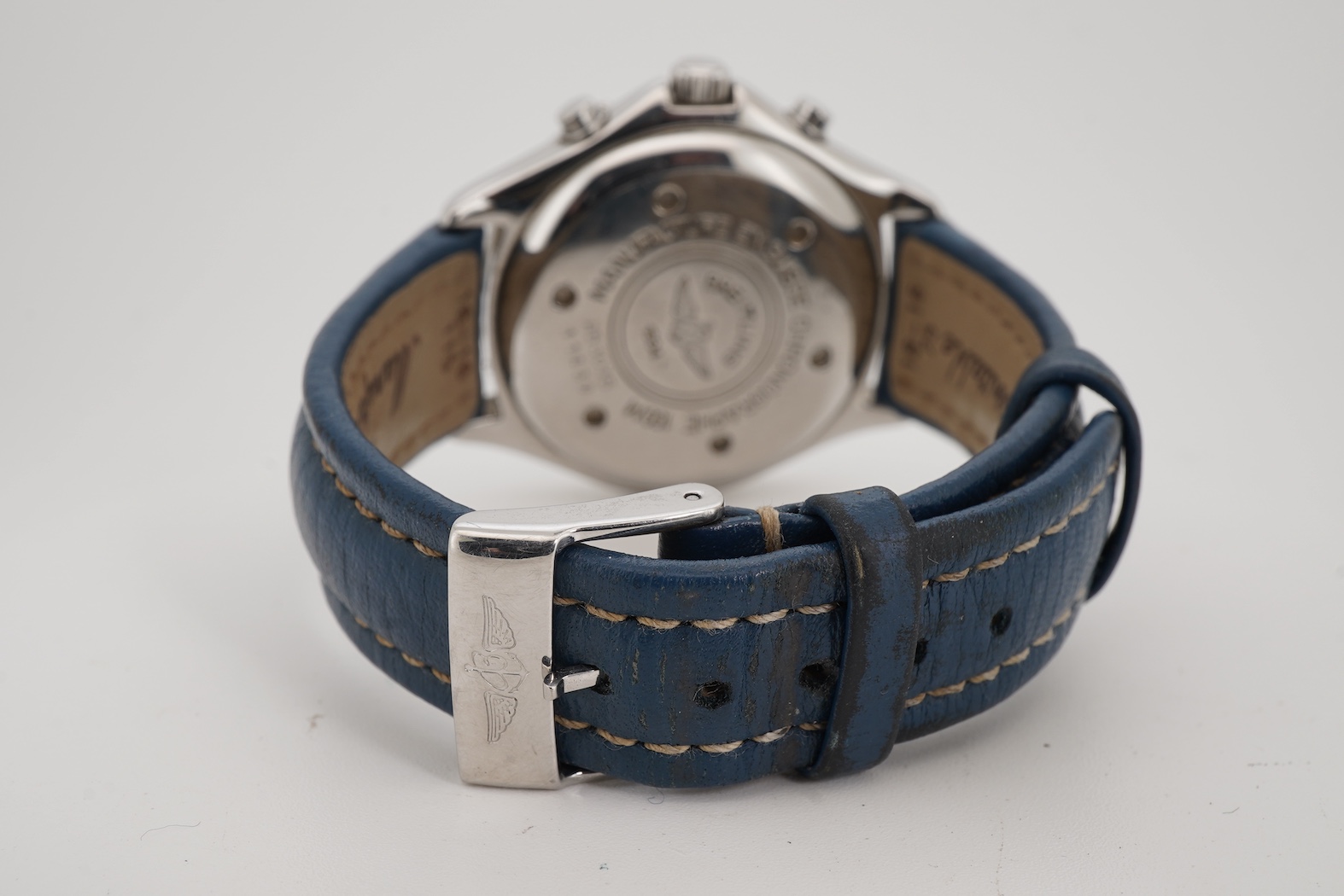 A gentleman's early 20th century stainless steel Breitling Colt Chronographe quartz wrist watch